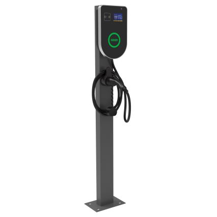PATONA - Stazione di ricarica con display LCD per auto elettriche 11kW/400V/16A IP54