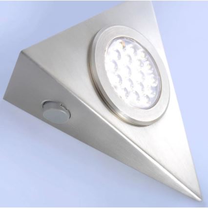 Paul Neuhaus 1119-55-3 - SET 3x LED Illuminazione per mobili con sensore HELENA LED/2,5W/230V