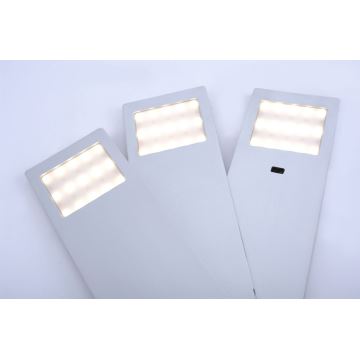 Paul Neuhaus 1121-95-3 - SET 3x LED Illuminazione per mobili con sensore HELENA LED/2W/230V
