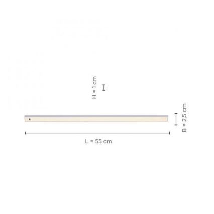 Paul Neuhaus 1125-21 - Luce LED dimmerabile sottopensile con sensore AMON 1xLED/6W/12/230V