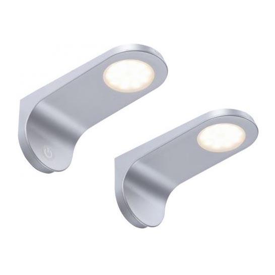 Paul Neuhaus 1157-21-2 - SET 2xLED Illuminazione per mobili dimmerabile AMON 5,2W/230V