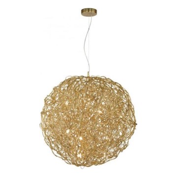 Paul Neuhaus 2019-12 - Lampadario a sospensione SAREA 15xG9/40W/230V, oro