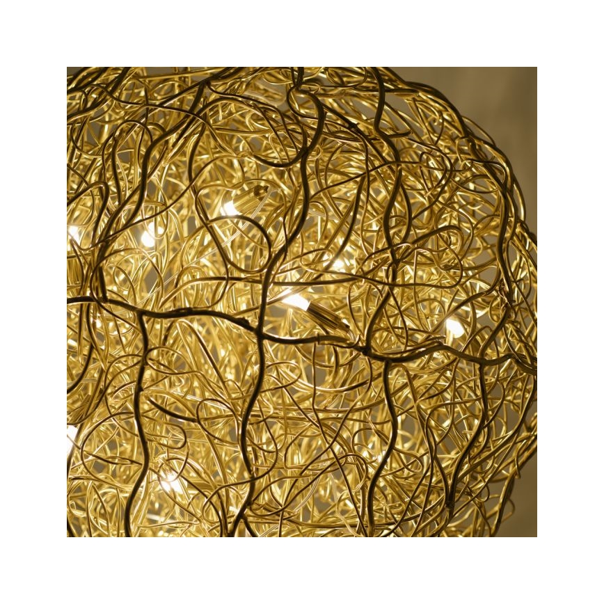 Paul Neuhaus 2019-12 - Lampadario a sospensione SAREA 15xG9/40W/230V, oro