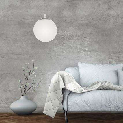 Paul Neuhaus 2072-55 - Lampadario a sospensione con filo BOLO 1xE27/60W/230V diametro 20 cm
