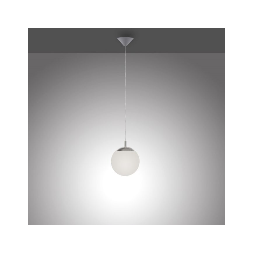 Paul Neuhaus 2072-55 - Lampadario a sospensione con filo BOLO 1xE27/60W/230V diametro 20 cm