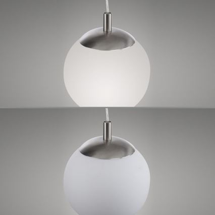 Paul Neuhaus 2072-55 - Lampadario a sospensione con filo BOLO 1xE27/60W/230V diametro 20 cm