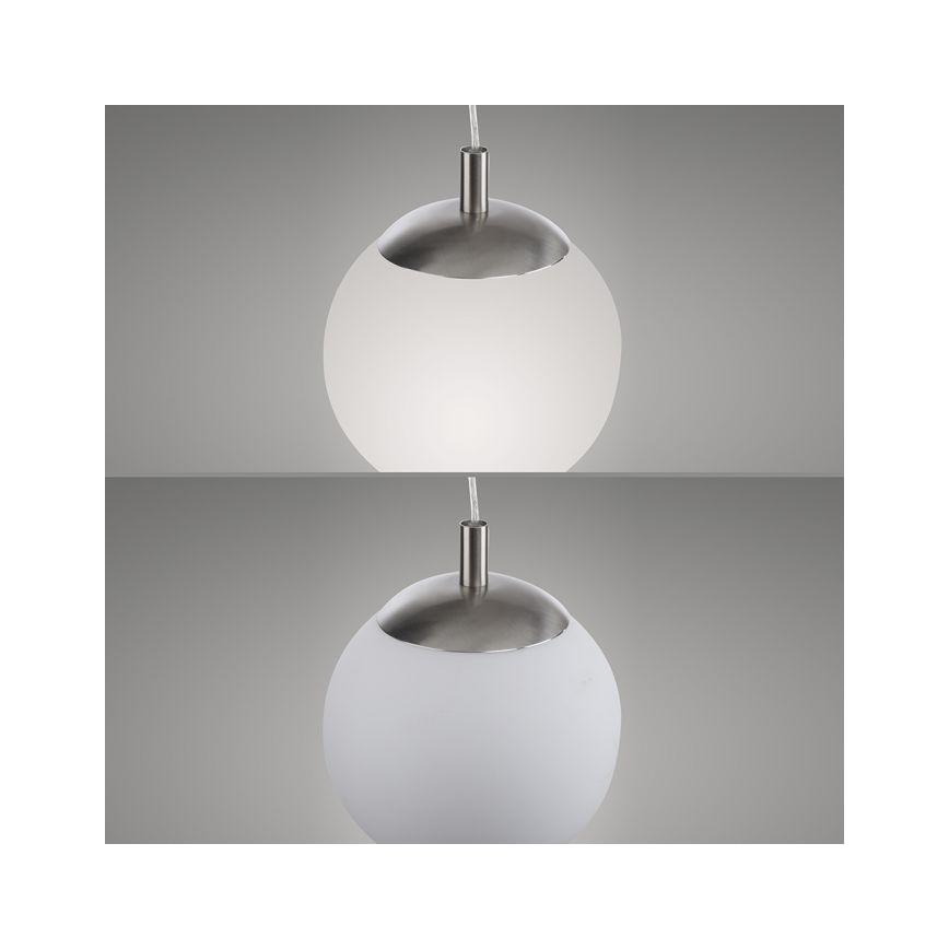 Paul Neuhaus 2072-55 - Lampadario a sospensione con filo BOLO 1xE27/60W/230V diametro 20 cm