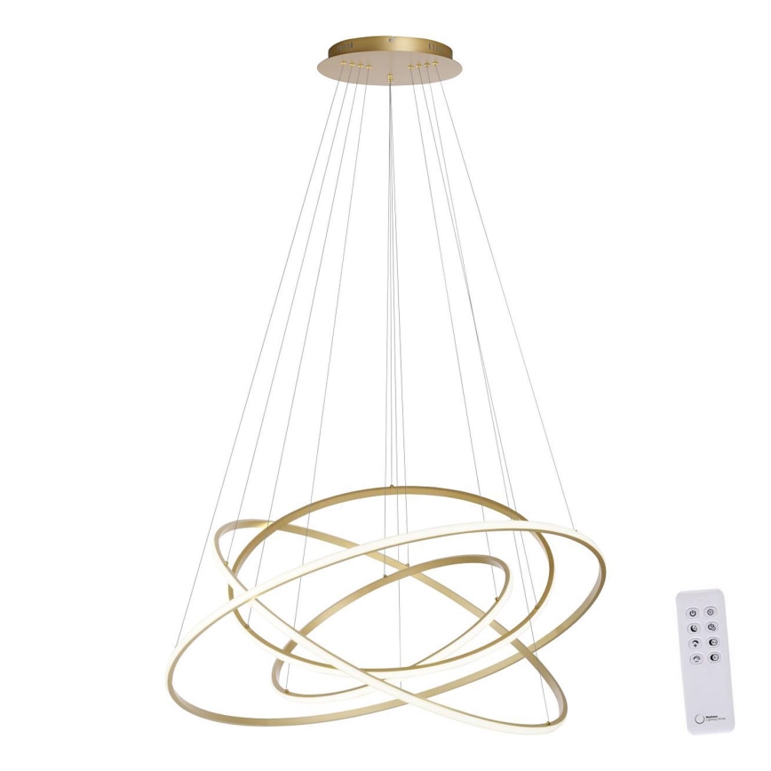 Paul Neuhaus 2124-60 - Lampadario a sospensione con filo LED dimmerabile TESSARA LED/97W/230V 2700-5000K + telecomando