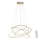 Paul Neuhaus 2124-60 - Lampadario a sospensione con filo LED dimmerabile TESSARA LED/97W/230V 2700-5000K + telecomando