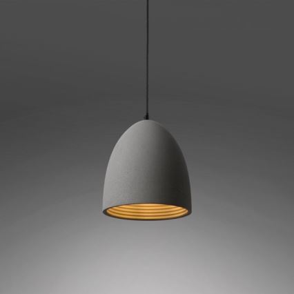 Paul Neuhaus 2231-22 - Lampadario a sospensione con filo ETON 1xE27/40W/230V calcestruzzo