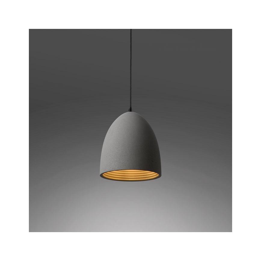 Paul Neuhaus 2231-22 - Lampadario a sospensione con filo ETON 1xE27/40W/230V calcestruzzo