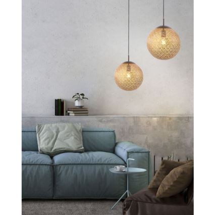 Paul Neuhaus 2420-48 - Lampadario a sospensione con filo GRETA 1xE27/60W/230V diametro 30 cm