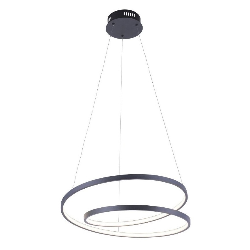 Paul Neuhaus 2472-18 - Lampadario LED dimmerabile su filo ROMAN LED/30W/230V nero