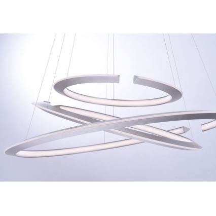 Paul Neuhaus 2493-55 - Lampadario LED dimmerabile su cavo ALESSA 3xLED/38W/230V con telecomando