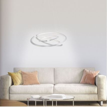 Paul Neuhaus 2493-55 - Lampadario LED dimmerabile su cavo ALESSA 3xLED/38W/230V con telecomando