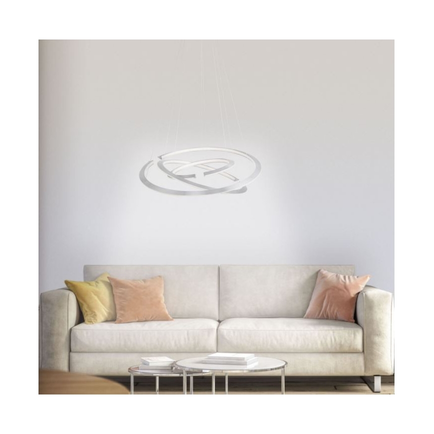 Paul Neuhaus 2493-55 - Lampadario LED dimmerabile su cavo ALESSA 3xLED/38W/230V con telecomando