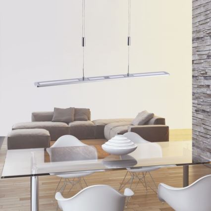 Paul Neuhaus 2565-95 - Lampadario LED dimmerabile su filo con sensore LED/35W/230V
