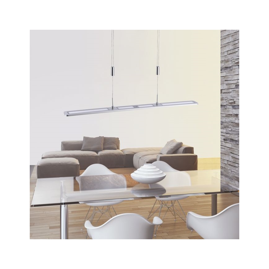 Paul Neuhaus 2565-95 - Lampadario LED dimmerabile su filo con sensore LED/35W/230V
