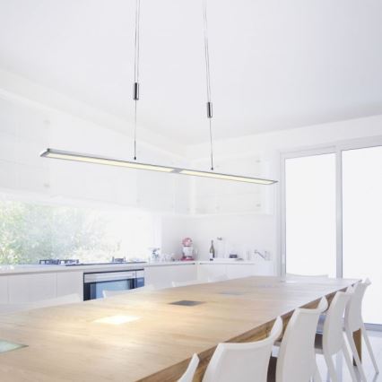 Paul Neuhaus 2565-95 - Lampadario LED dimmerabile su filo con sensore LED/35W/230V