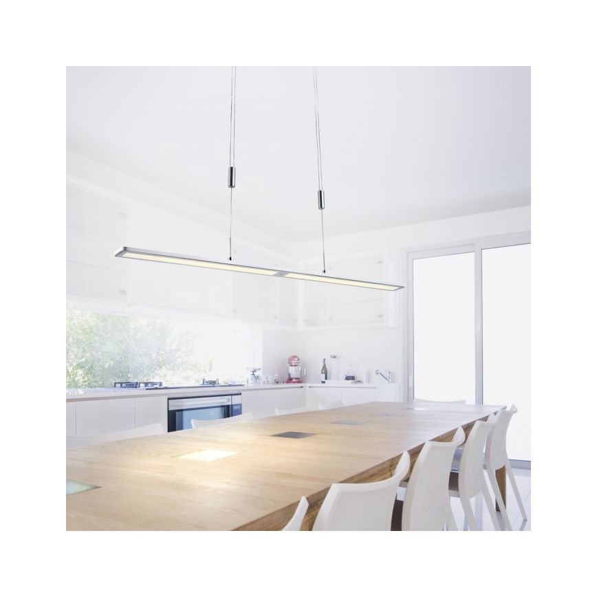 Paul Neuhaus 2565-95 - Lampadario LED dimmerabile su filo con sensore LED/35W/230V