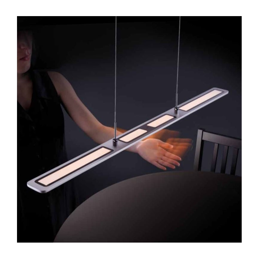 Paul Neuhaus 2565-95 - Lampadario LED dimmerabile su filo con sensore LED/35W/230V