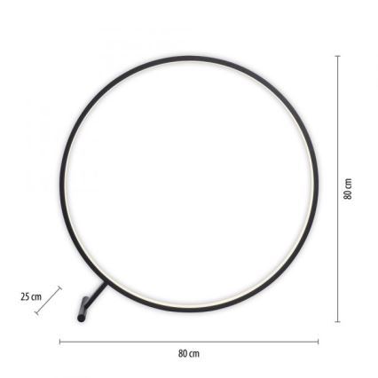 Paul Neuhaus 319-18 - Lampada da terra dimmerabile a LED HULA LED/21,5W/230V 2700-5000K + telecomando