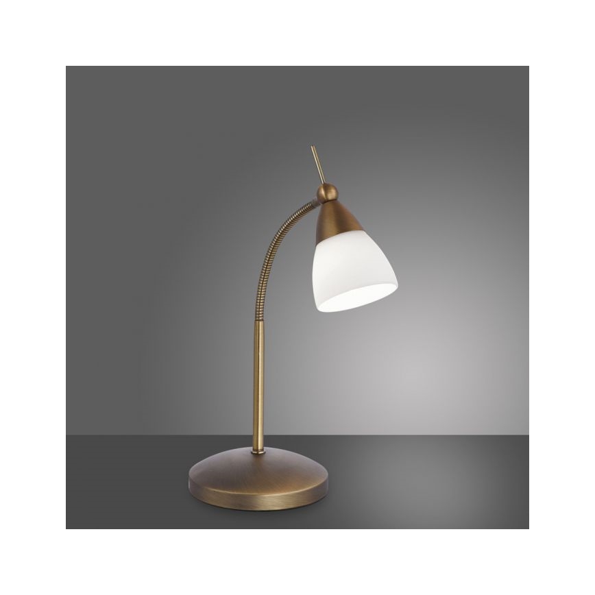 Paul Neuhaus 4001-11 - Lampada da tavolo LED dimmerabile con funzione Touch PINO 1xG9/3W/230V rame