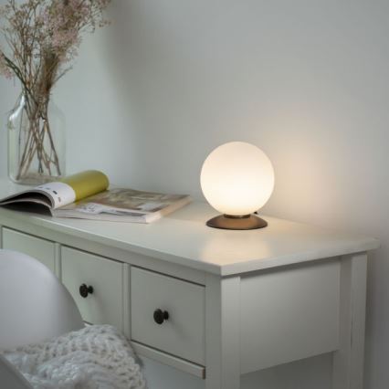 Paul Neuhaus 4013-11 - Lampada da tavolo LED dimmerabile con funzione Touch BUBBA 1xG9/3W/230V ottone