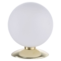 Paul Neuhaus 4013-60 - Lampada da tavolo LED dimmerabile BUBBA 1xG9/3W/230V oro