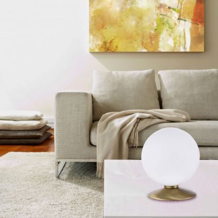 Paul Neuhaus 4013-60 - Lampada da tavolo LED dimmerabile con funzione Touch BUBBA 1xG9/3W/230V oro
