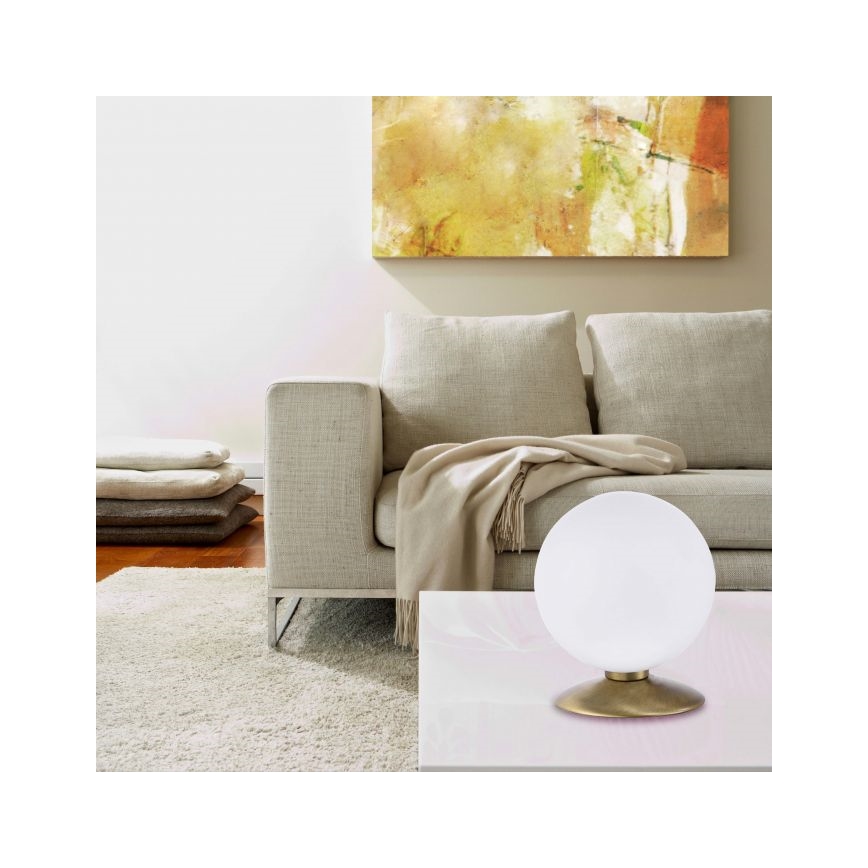 Paul Neuhaus 4013-60 - Lampada da tavolo LED dimmerabile con funzione Touch BUBBA 1xG9/3W/230V oro