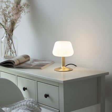 Paul Neuhaus 4078-60 - Lampada da tavolo LED dimmerabile con funzione Touch TILL 1xG9/3W/230V ottone