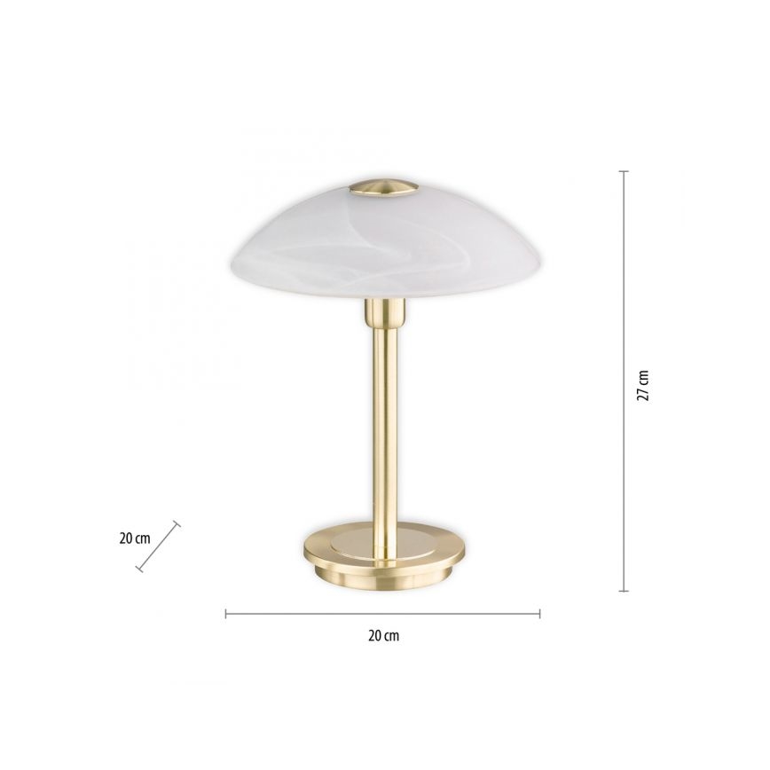 Paul Neuhaus 4235-60 - Lampada da tavolo touch dimmerabile ENOVA 1xG9/28W/230V