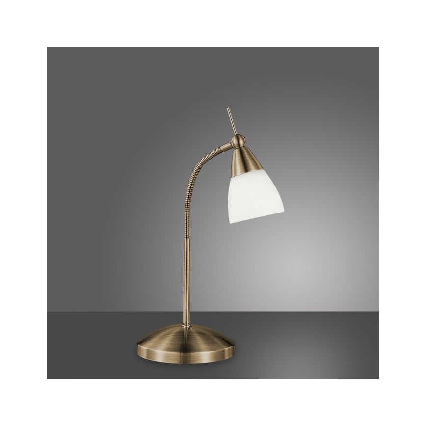 Paul Neuhaus 4430-11 - Lampada da tavolo touch dimmerabile PINO 1xG9/28W/230V ottone