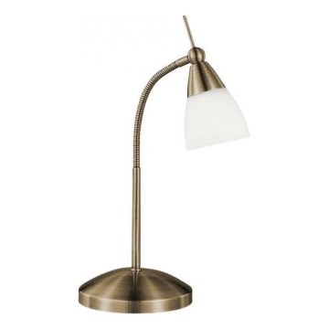 Paul Neuhaus 4430-11 - Lampada da tavolo touch dimmerabile PINO 1xG9/28W/230V ottone