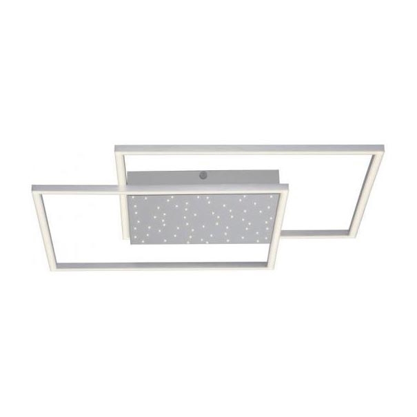 Paul Neuhaus 6024-55 - Lampadario LED dimmerabile da superficie YUKI LED/49W/230V + telecomando