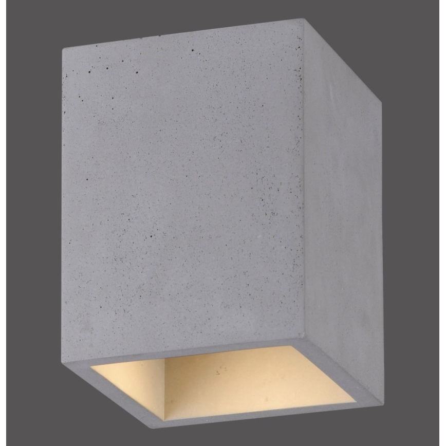 Paul Neuhaus 6161-22 - Faretto ETON 1xGU10/10W/230V calcestruzzo