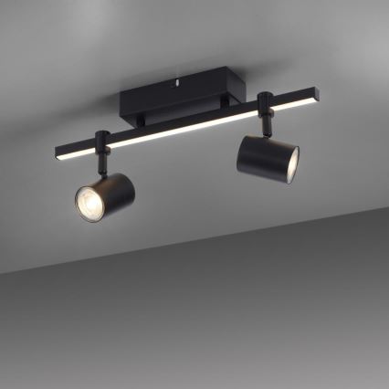 Paul Neuhaus 6524-18 - Lampada a LED da incasso BARIK 2xGU10/4,5W/230V + LED/5W