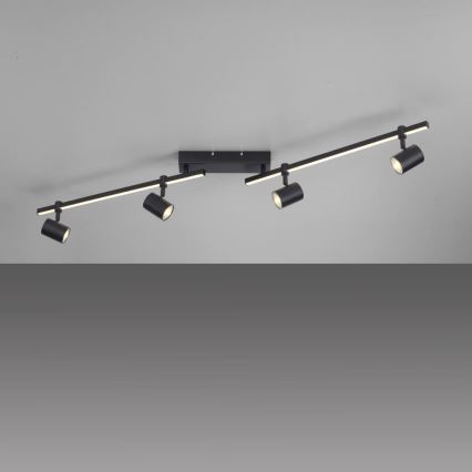 Paul Neuhaus 6525-18 - Faretto LED BARIK 4xGU10/4,5W/230V + LED/10W