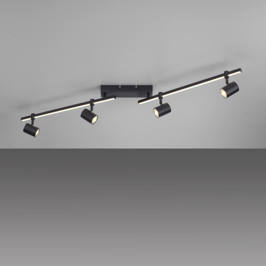 Paul Neuhaus 6525-18 - Faretto LED BARIK 4xGU10/4,5W/230V + LED/10W