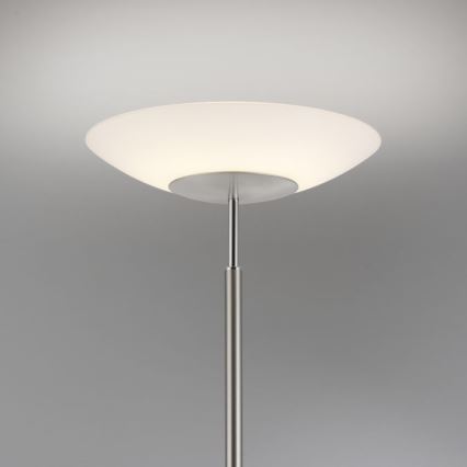 Paul Neuhaus 655-55 - Lampada da terra dimmerabile a LED ALFRED LED/28W+LED/4W/230V cromo lucido
