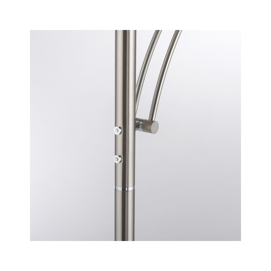 Paul Neuhaus 655-55 - Lampada da terra dimmerabile a LED ALFRED LED/28W+LED/4W/230V cromo lucido