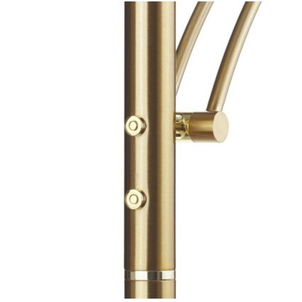 Paul Neuhaus 655-60 - Piantana LED dimmerabile ALFRED LED/28W/230V+LED/4W/230V ottone