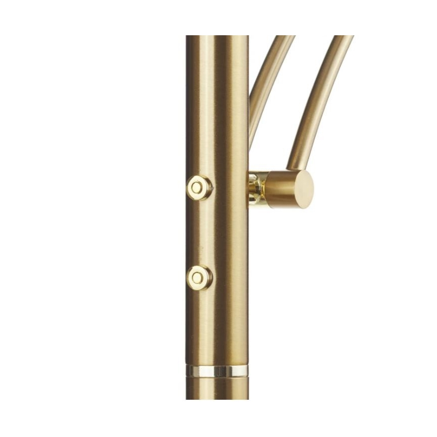 Paul Neuhaus 655-60 - Piantana LED dimmerabile ALFRED LED/28W/230V+LED/4W/230V ottone