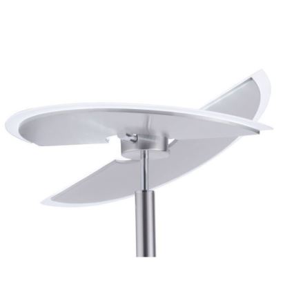 Paul Neuhaus 673-55 - Lampada da terra dimmerabile ARTUR 2xLED/21W/230V+LED/6W cromo lucido