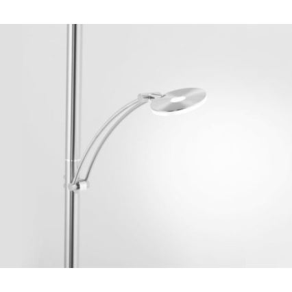 Paul Neuhaus 680-55 - Lampada da terra LED dimmerabile MARTIN LED/36,5W/230V + LED/5,7W