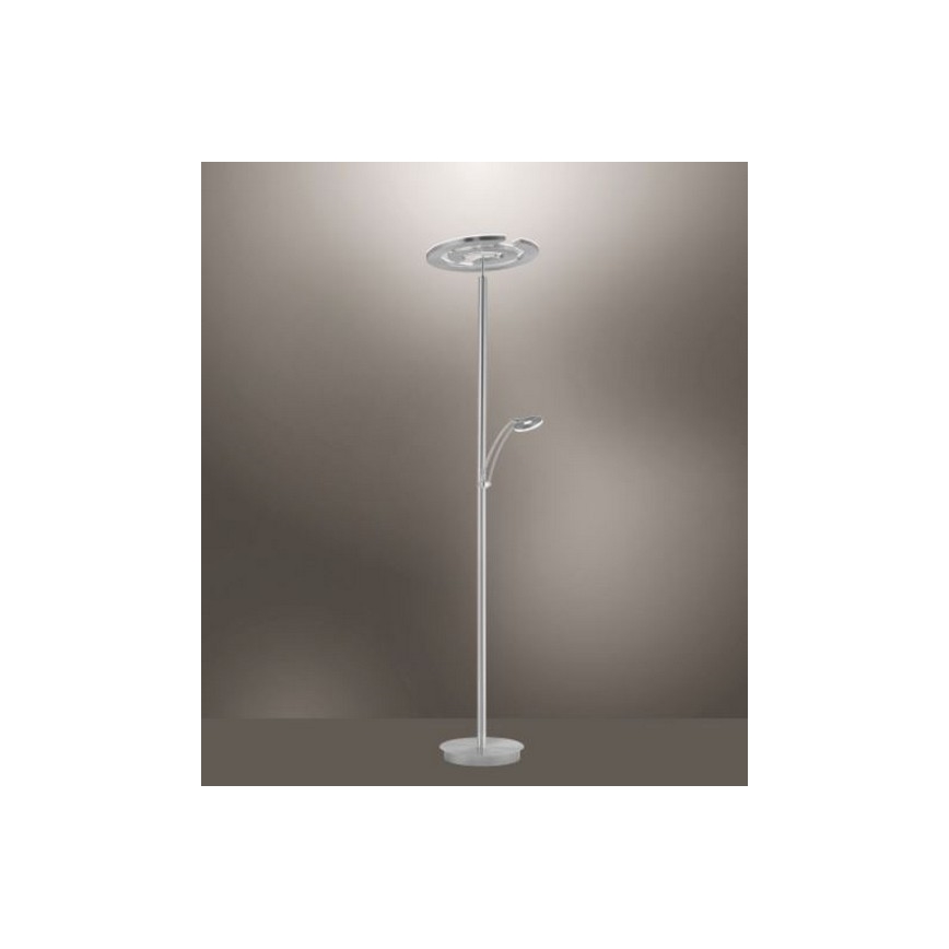 Paul Neuhaus 680-55 - Lampada da terra LED dimmerabile MARTIN LED/36,5W/230V + LED/5,7W