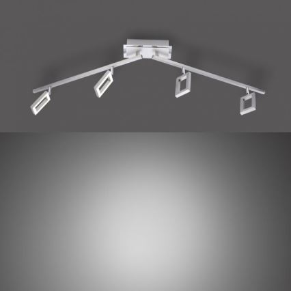Paul Neuhaus 6960-55 - Faretto LED dimmerabile INIGO 4xLED/4,2W/230V