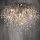 Paul Neuhaus 8091-55 - Lampadario a plafone ICICLE 9xG9/40W/230V diametro 50 cm cromo lucido