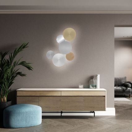 Paul Neuhaus 8152-79 - Applique a LED dimmerabile PUNTUA LED/1W/3,7V 2200 mAh + telecomando